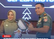 13 Unit Kendaraan Roda Dua untuk Babinsa, Pemkab Berau Berharap Tingkatkan Kamtibmas