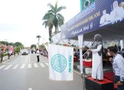 Melepas Peserta Pawai 1 Muharram, Bupati Berau Berharap Tahun Depan Bisa Lebih Meriah