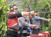 Polres Berau Gelar Latihan Peningkatan Pemeliharaan dan Kemampuan Menembak Anggota Tahun 2024