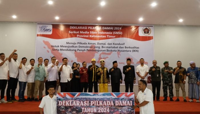 Deklarasi Damai SMSI Pilkada Damai untuk Demokrasi Berkualitas Di Kabupaten Berau