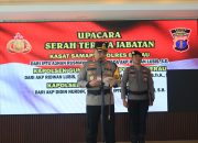 Polres Berau Gelar Sertijab Kasat Samapta, Kapolsek Gunung Tabur dan Kapolsek Segah