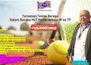 Turnamen Tenis Beregu Veteran Meriahkan HUT Kemerdekaan RI ke-79