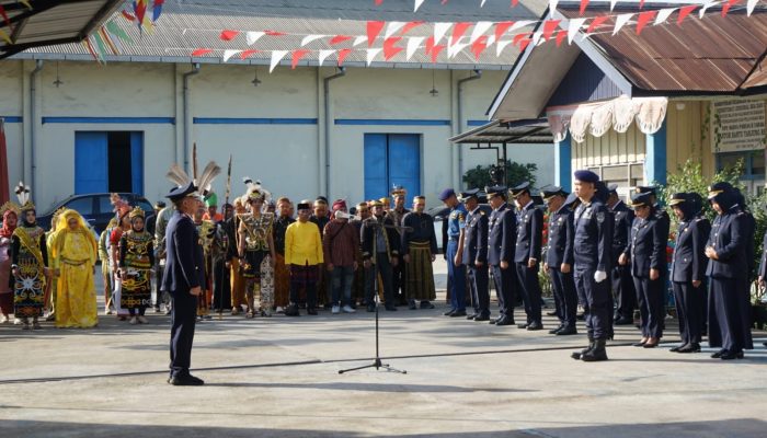 Kantor KUPP Kelas II TANJUNG REDEB Melaksanakan Upacara Peringatan HUT-RI Ke-79
