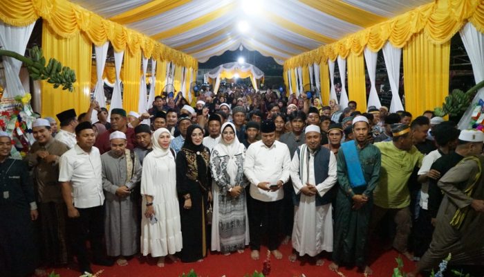 Peringatan Maulid Nabi Muhammad, Rudy Mas’ud Menyambangi Masyarakat gunung tabur