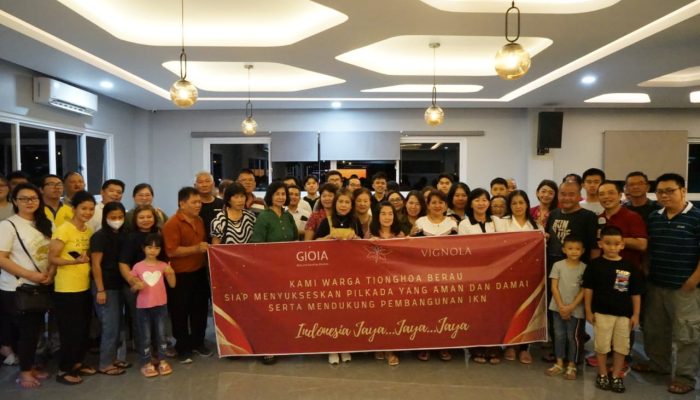 Warga Tionghoa Berau Gelar Deklarasi Pilkada Damai 2024