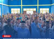 Kampanye di Tiga Desa Sambaliung, Paslon MP-AW Paparkan 24 Program Pro-Rakyat