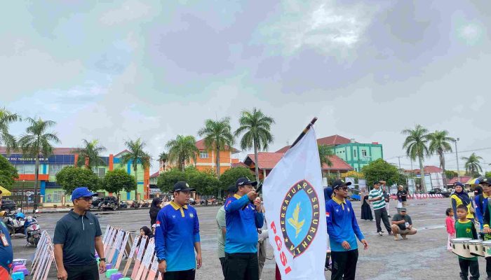 Ribuan Guru Berau Meriahkan Jalan Sehat HUT PGSI
