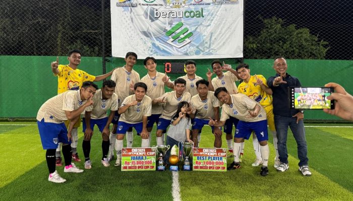 KNPI Berau Gelar CUP Mini Soccer 2024 : KUPP Syahbandar Sukses Raih Juara 1