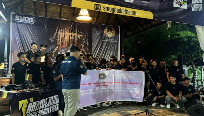 SMOG Baddit Berau Gelar HUT Ke-3 Serta Mendukung Kondusifitas Pasca Pilkada Berau 2024