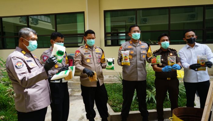 Akhir Tahun 2024 Polres Berau Ungkap Dua Kasus Barang Ilegal Asal Negeri Jiran, Rugikan Negara Rp150 juta