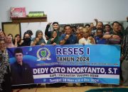 Dedy Okto Reses di Kelurahan Karang Ambun, Warga Pinta Perbaikan Infrastruktur
