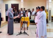 Bupati Berau Lantik dan Ambil Sumpah Dua Pj Kepala Kampung.