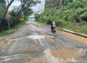 Jalan Kampung Gurimbang Rusak Parah, Perbaikan Tak Bertahan Lama