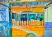 Large Coffee Sajikan Minuman Premium di Kampung Gunung Sari, Segah