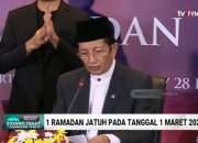 Kemenag : 1 Ramadhan 1446 Jatuh pada 1 Maret 2025