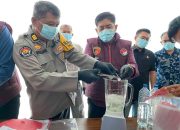 Musnahkan 242 Gram Sabu dan 84 Gram Ganja, Polres Berau Tegaskan Komitmen Perangi Narkoba