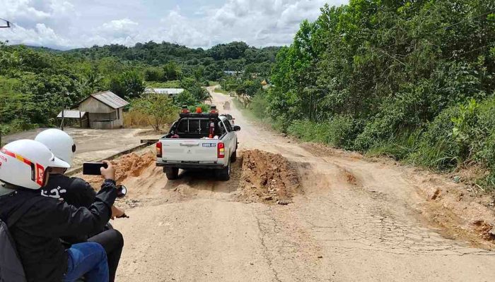 Banyak Jalan Kampung Rusak, Ichsan Rapi: Kakam Harus Aktif Komunikasi dengan Pemkab Berau