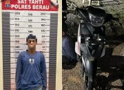 Unit Reskrim Polsek Talisayan Ungkap Kasus Curanmor di Biatan Ilir