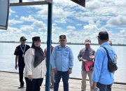 KSOP Sampit dan Pemkab Kotim Tinjau Lokasi Calon Pelabuhan Perikanan di Sei Ijum Raya