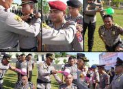 35 Personel Polres Berau Naik Pangkat